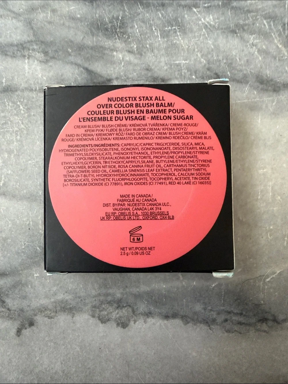 NEW NUDESTIX STAX All Over Color Blush Balm in Melon Sugar